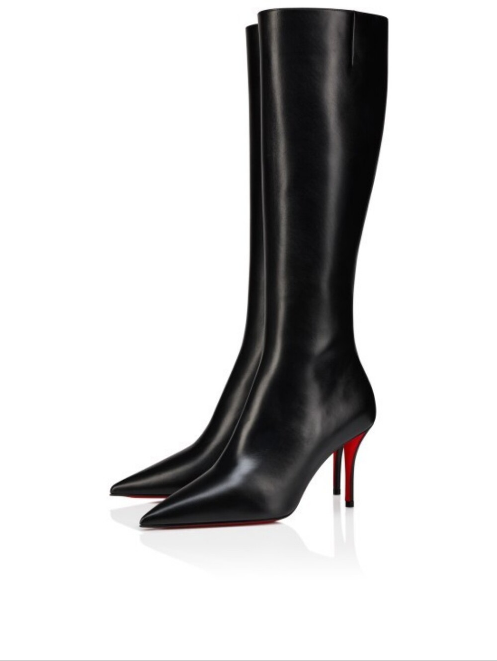 Christian Louboutin - Gorgeous Black Leather Boots - 36 EUR